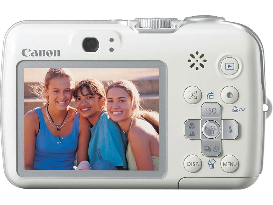 Canon PowerShot E1 (White) 10-megapixel camera with 4X optical