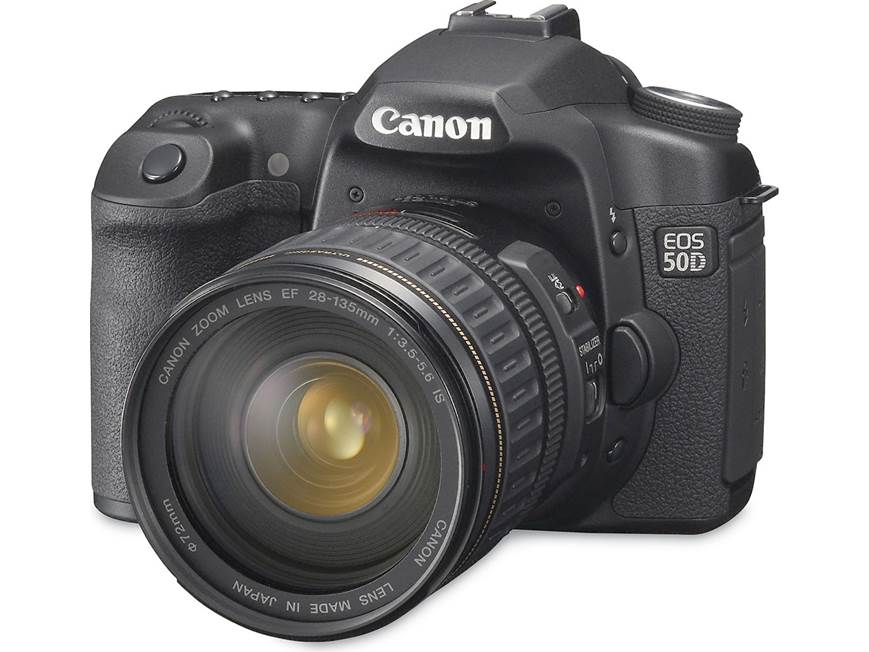 Canon EOS 50D Kit 15.1-megapixel digital SLR camera with 28-135mm