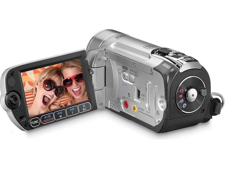 Canon FS10 8GB flash memory camcorder at Crutchfield