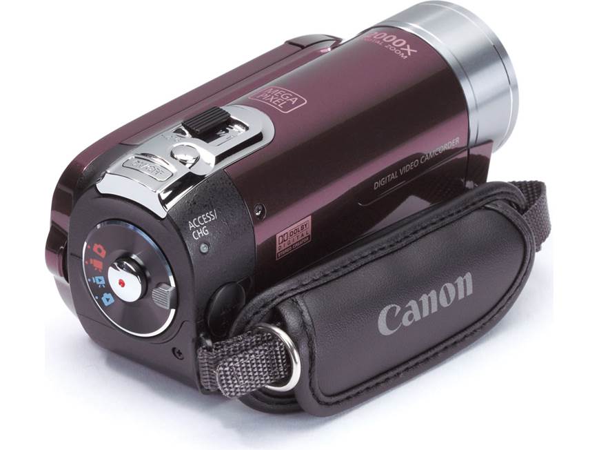Canon FS100 (Garnet Wine) SD™ memory card camcorder (Garnet Wine