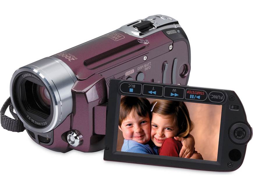 Canon FS100 (Garnet Wine) SD™ memory card camcorder (Garnet Wine