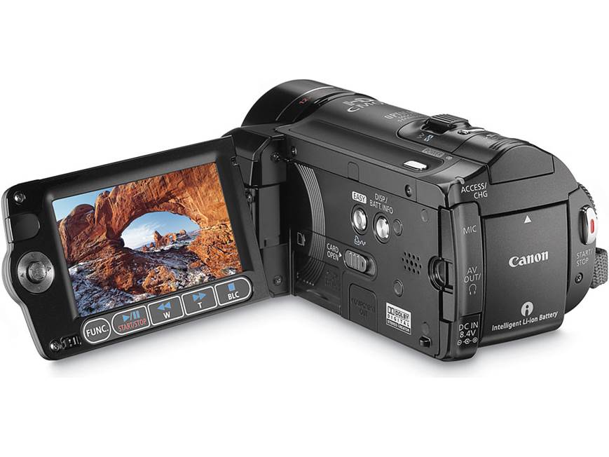 Canon VIXIA HF10 16GB HD flash memory camcorder at Crutchfield