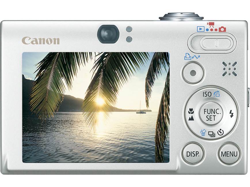 Canon PowerShot SD770 IS (Silver) 10-megapixel digital camera with