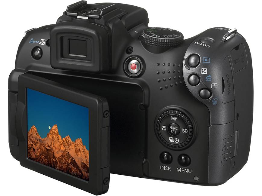 Canon PowerShot SX10 IS 10-megapixel digital camera with 20X
