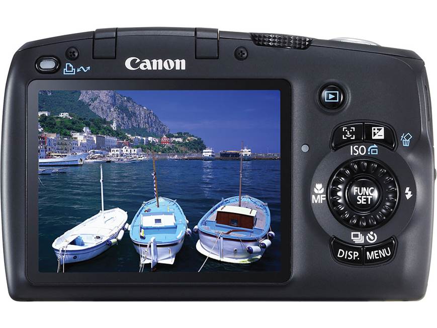 Canon PowerShot SX110 IS (Black) 9-megapixel digital camera with