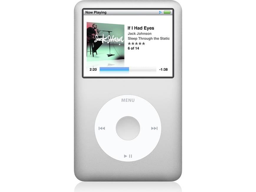 【動作確認済】 iPod classic A1238 120GB 第6世代 Apple iPod® classic 120GB (Silver) Digital music/photo/video