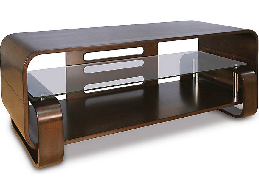 Bell'O WAVS-341 Bent wood audio/video cabinet for TVs up to 56