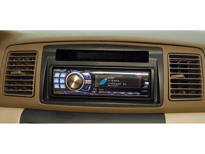 Alpine CDA-9886 CD receiver at Crutchfield