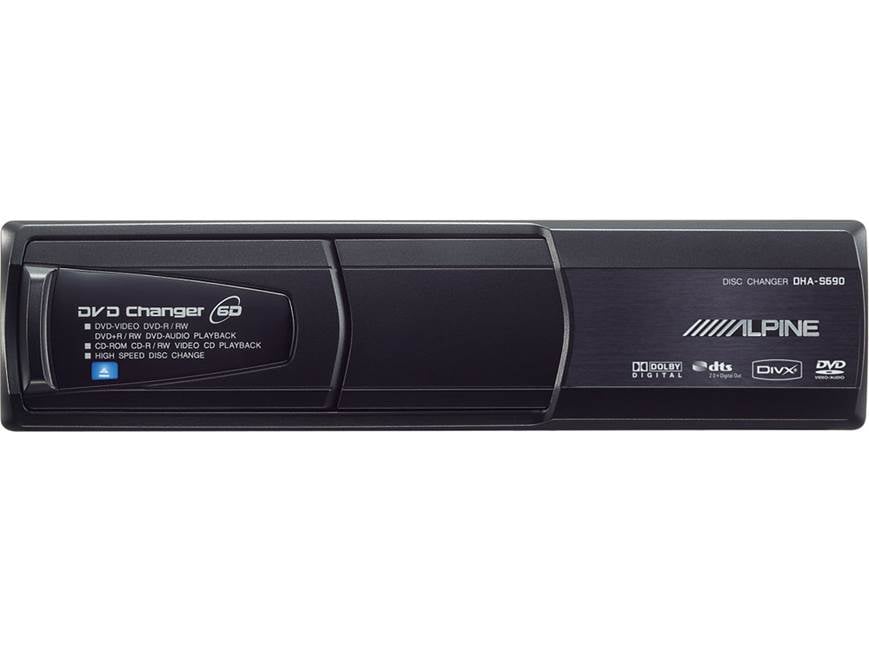 Alpine DHA-S690 6-disc DVD changer for Alpine receivers at Crutchfield