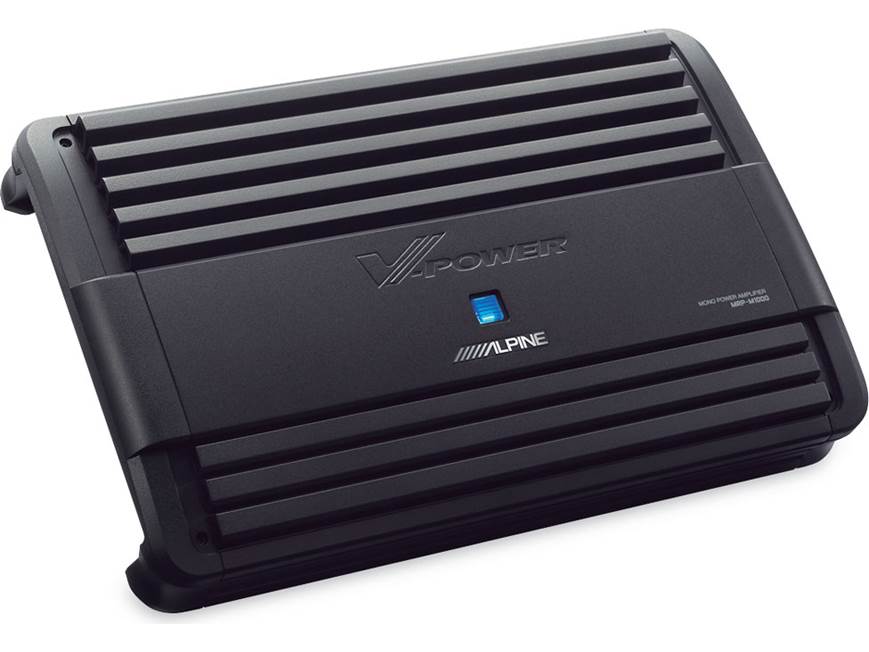 Alpine MRP-M1000 Mono subwoofer amplifier 1,000 watts RMS x 1 at 2