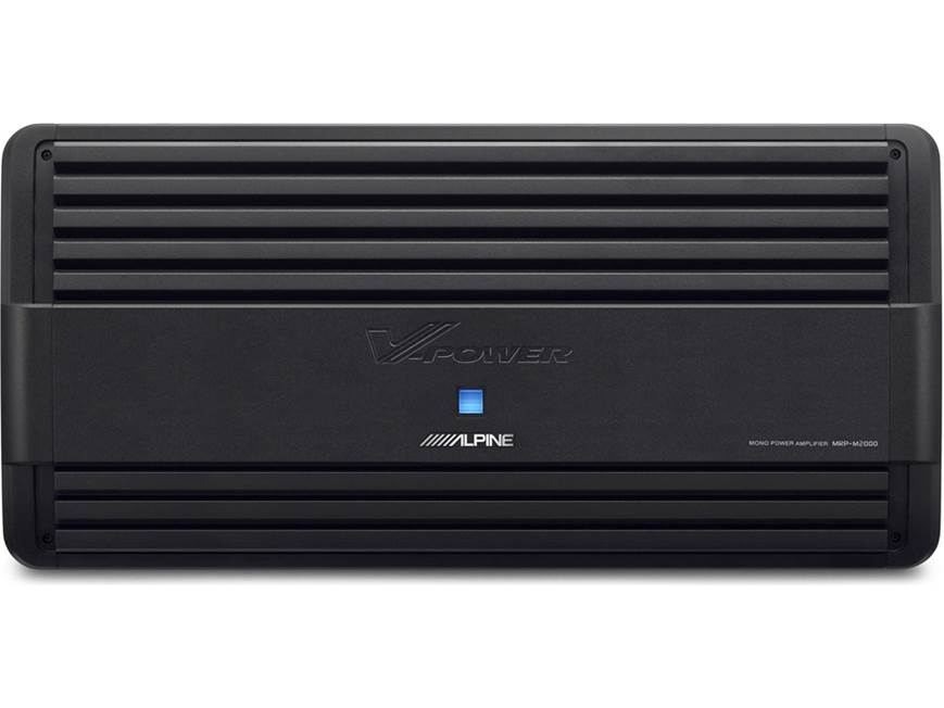 Alpine MRP-M2000 Mono subwoofer amplifier — 2,000 watts RMS x 1 at