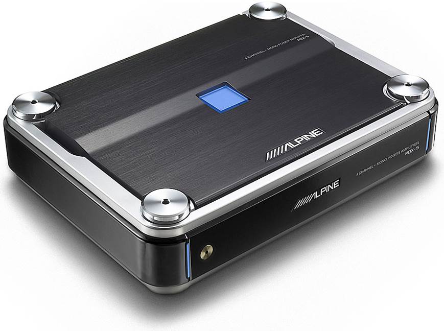 (ジャンク)ALPINE PDX-5 パワーアンプ Alpine PDX-5 5-channel car amplifier 75 watts RMS x 4 + 300 watts