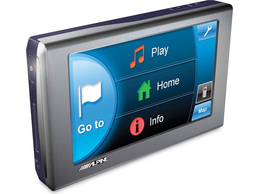 Alpine PND-K3 Portable car navigator with Bluetooth® at Crutchfield
