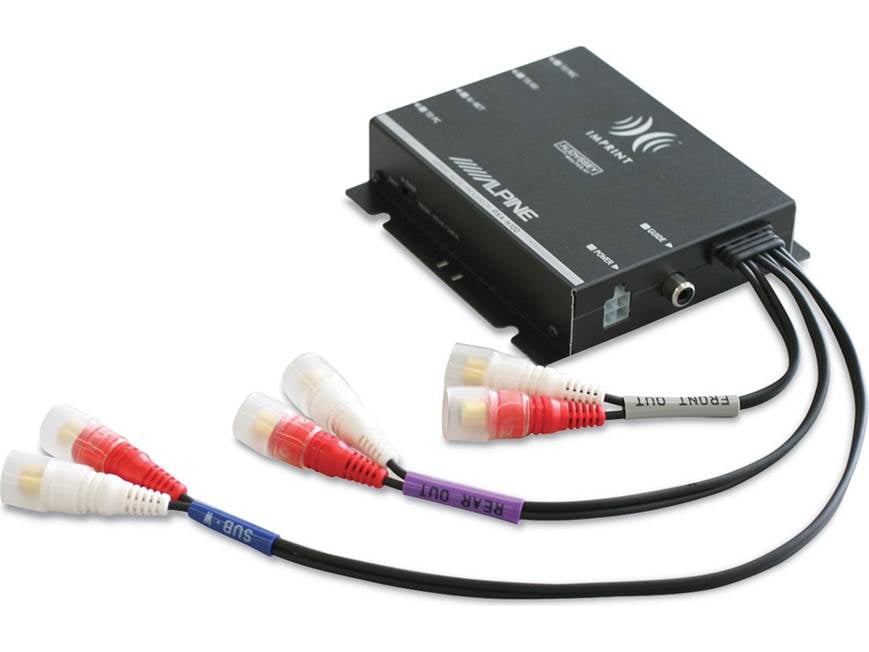 Alpine PXA-H100 IMPRINT™ Audio Processor Tunes your Alpine