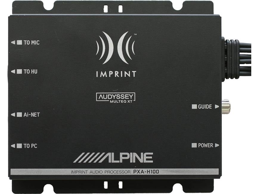 アルパイン　PXA-H100 Alpine PXA-H100 IMPRINT™ Audio Processor Tunes your Alpine