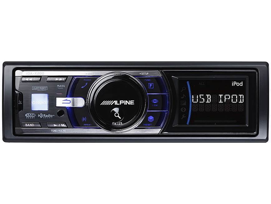 ALPINE iDA-X200 デジタルメディアレシーバー Alpine iDA-X200 Digital media receiver at Crutchfield