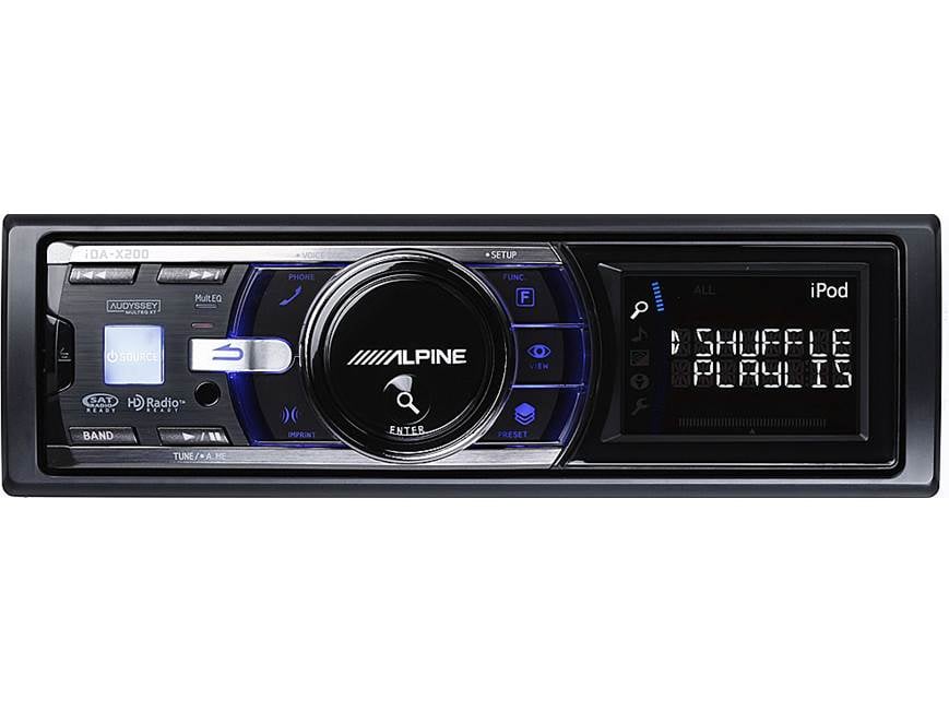 Alpine iDA-X200 Digital media receiver at Crutchfield