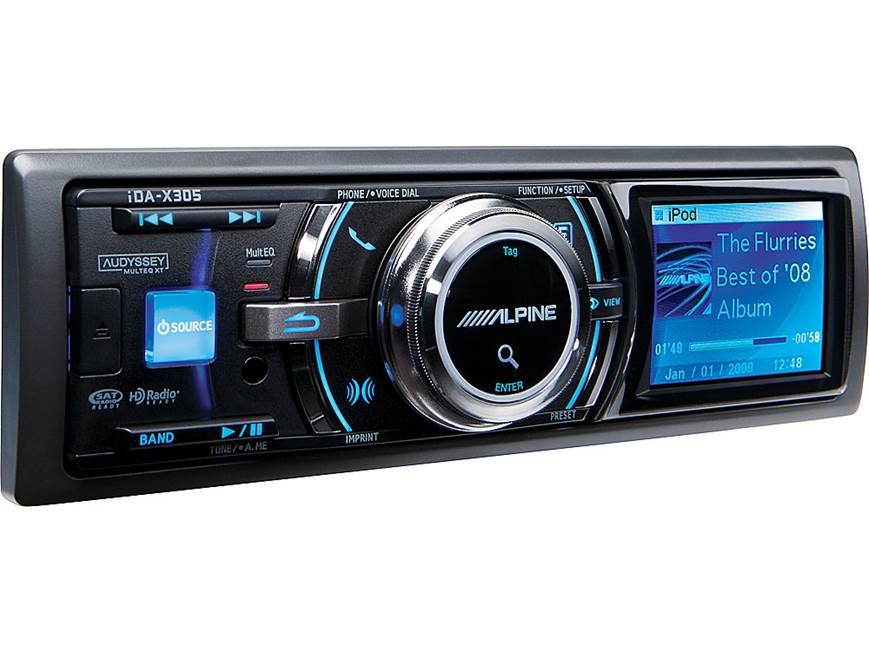 Alpine iDA-X305 Digital media receiver at Crutchfield