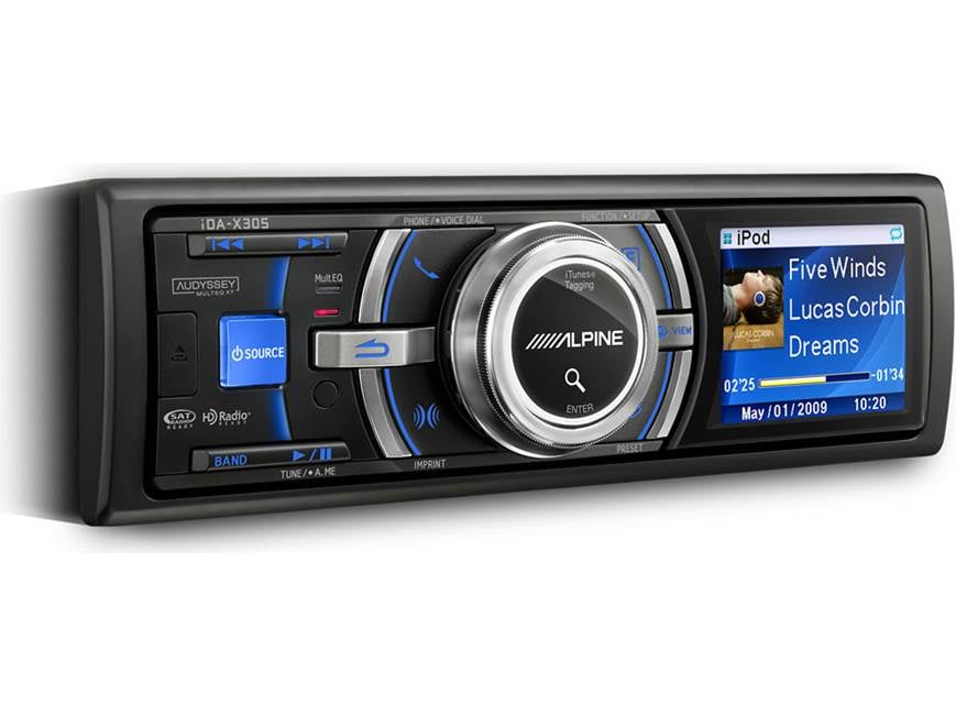 【APINE】アルパイン デジタルメディアプレーヤー iDA-X305 1DIN Alpine iDA-X305 Digital media receiver at Crutchfield