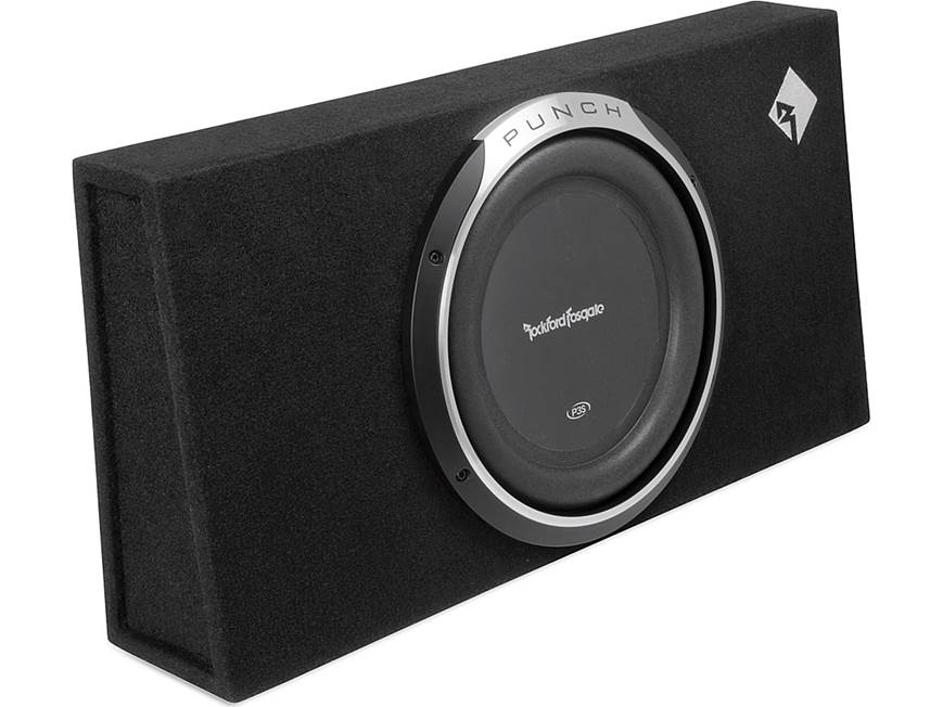ロックフォード BOX P3L-S12 パンチシリーズ サブウーハー Rockford Fosgate P3L-S12 Sealed truck-style enclosure with one 12