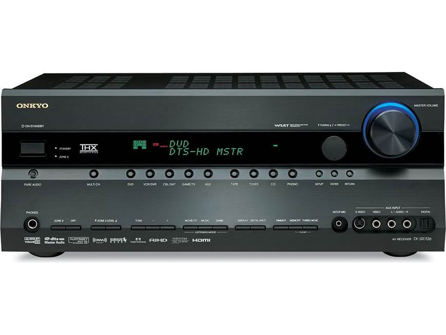 Onkyo TX-SR706 (Black) THX Select2™ Plus home theater receiver
