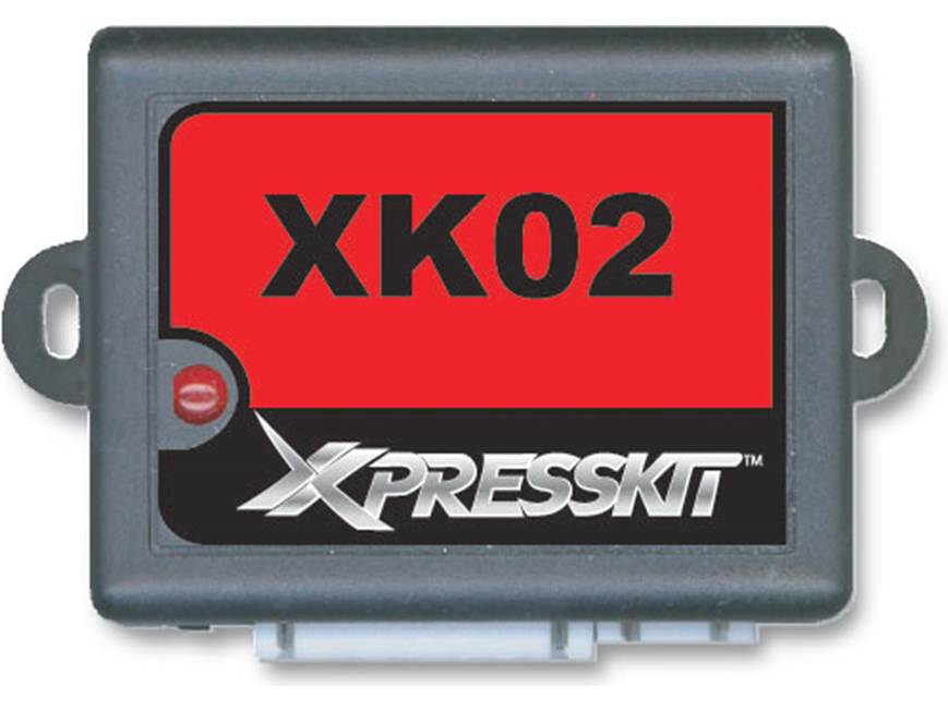XpressKit XK02 Interfaces with the factory door lock and alarm