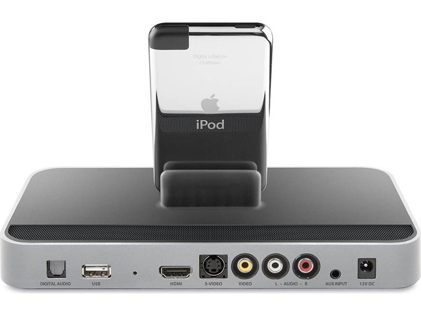 DLO HomeDock® HD iPod® dock for high-definition home audio/video