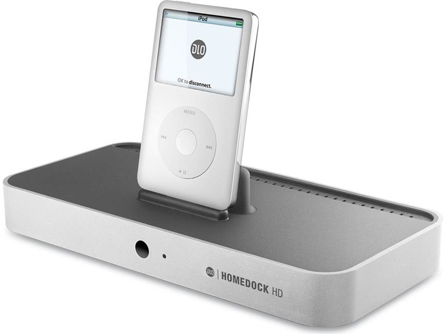 DLO HomeDock® HD iPod® dock for high-definition home audio/video