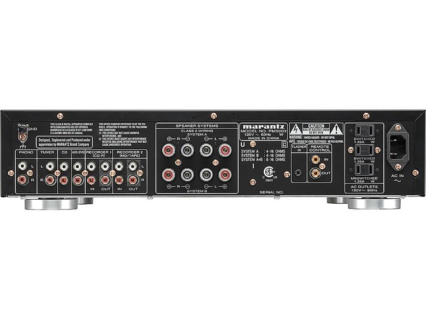 Marantz PM5003 Stereo integrated amplifier at Crutchfield