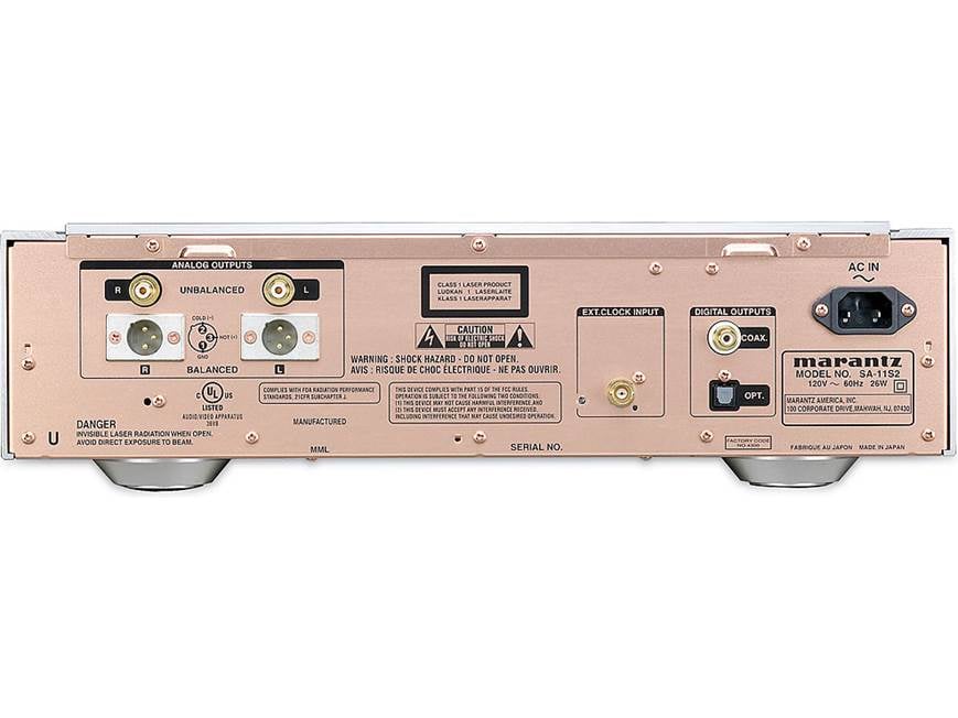 美品 高級 marantz SACDプレーヤー SA-11S2 2008年製 Marantz Reference Series SA-11S2 Stereo SACD/CD player at Crutchfield