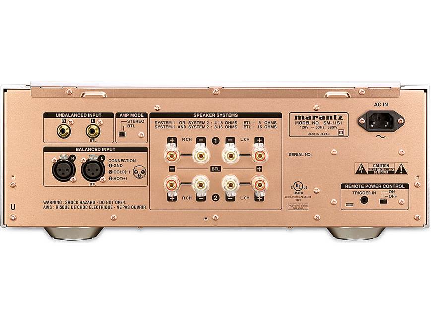 Marantz Reference Series SM-11S1 Stereo power amplifier at Crutchfield