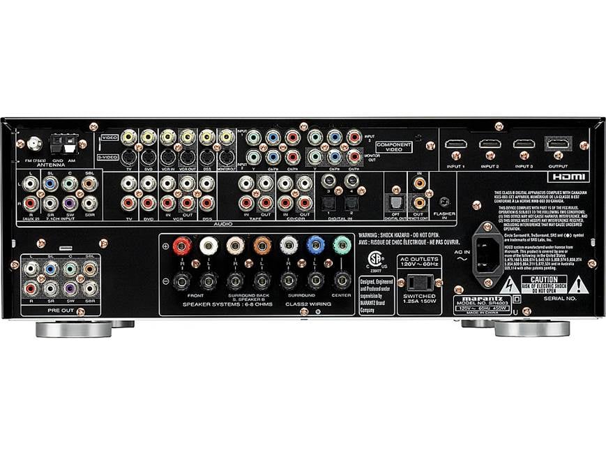 Marantz SR4003 Home theater receiver with HDMI switching at