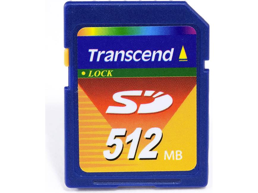 Transcend SD™ Memory Card (512MB) (512MB) at Crutchfield