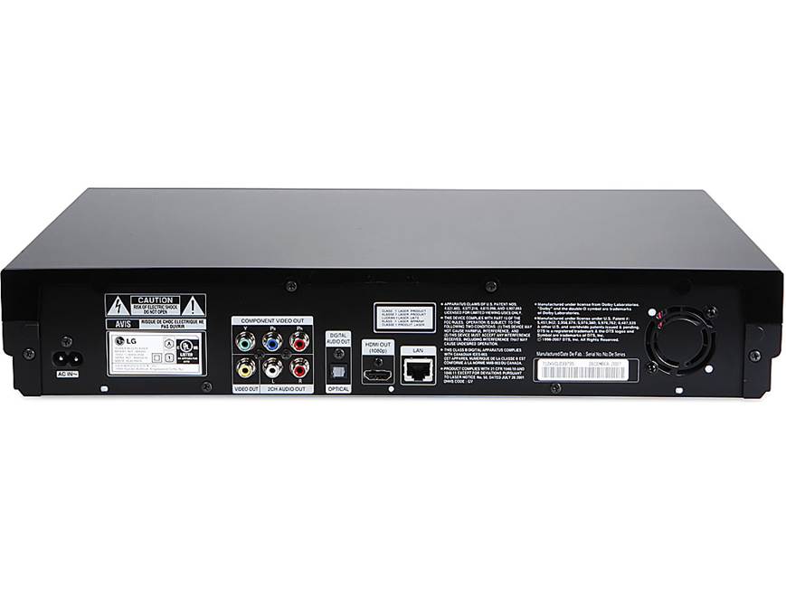 LG BH200 High-definition HD DVD/Blu-ray Disc™ player at Crutchfield