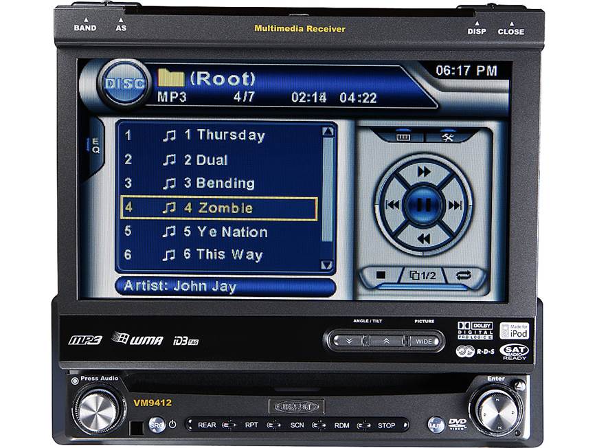 Jensen DVD/Navigation Package VM9412 DVD receiver NAV101 Jensen DVD/Navigation Package VM9412 DVD receiver NAV101