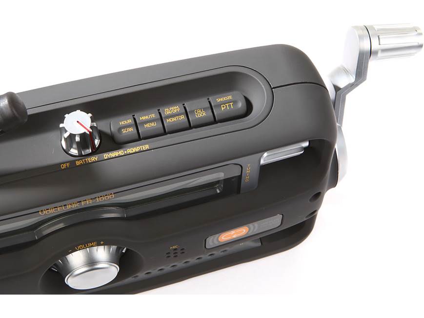 Etón Voicelink FR1000 Hand-cranked emergency 2-way family radio at