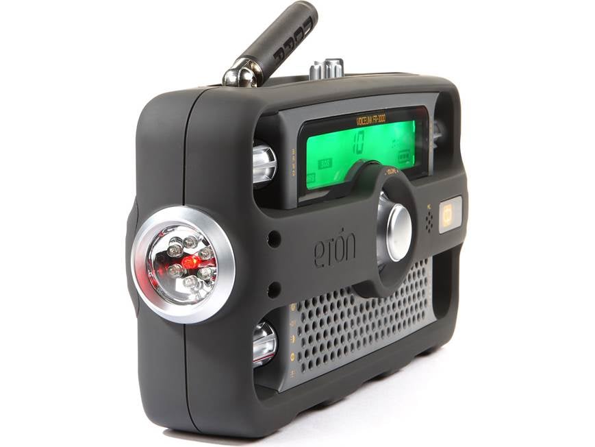 Etón Voicelink FR1000 Hand-cranked emergency 2-way family radio at