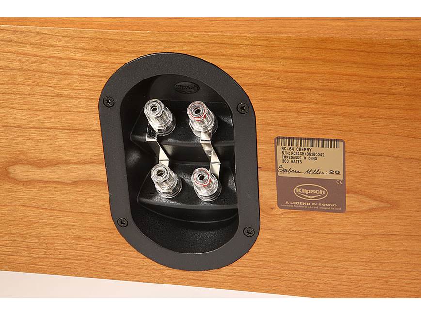 Klipsch Reference Series RC-64 (Cherry) Center channel speaker