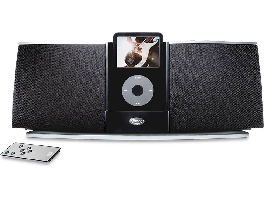 Klipsch iGroove SXT Powered speaker system for iPod® at Crutchfield