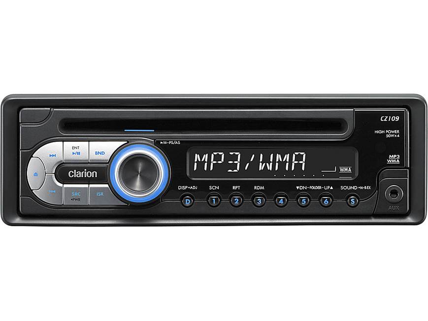 Clarion CZ109 CD receiver at Crutchfield