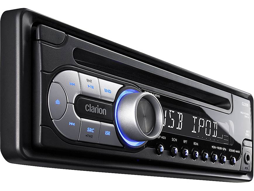 Clarion CZ209 CD receiver at Crutchfield