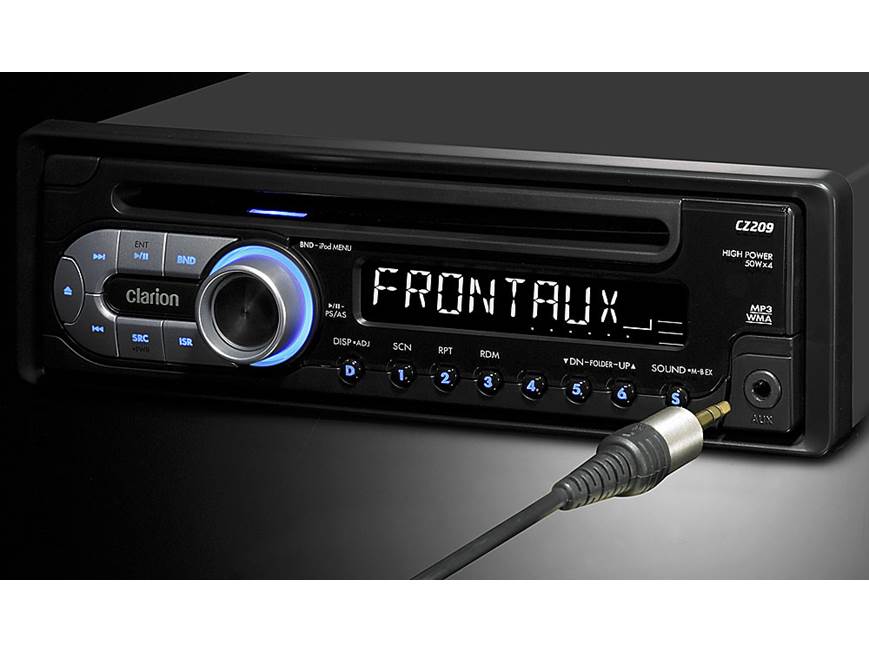 Clarion CZ209 CD receiver at Crutchfield