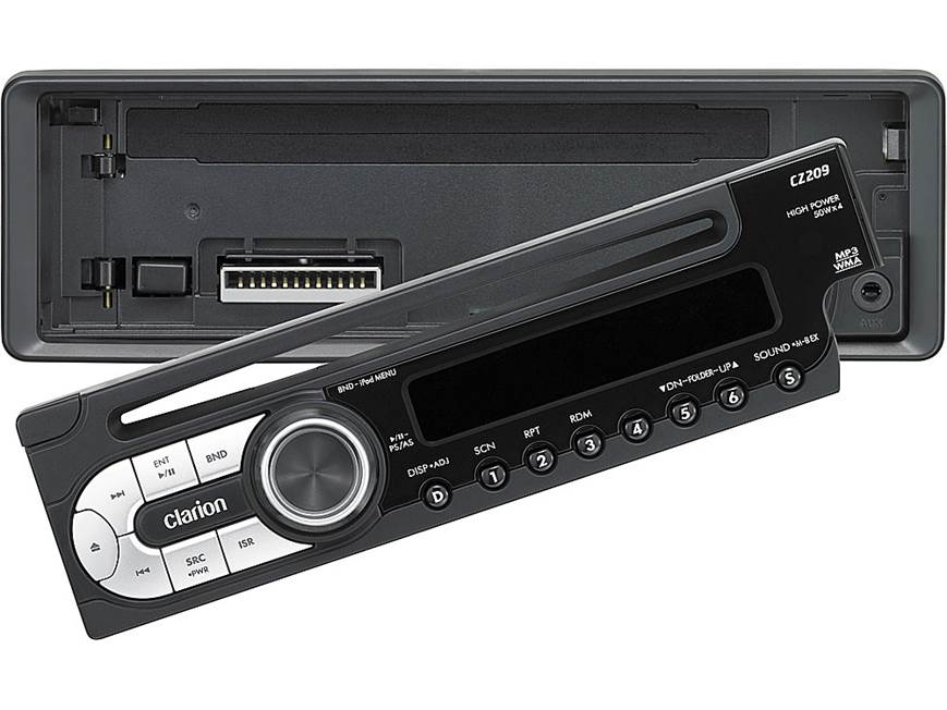 Clarion CZ209 CD receiver at Crutchfield
