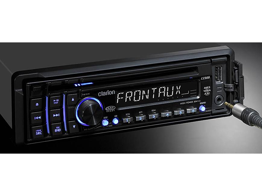 Clarion CZ309 CD receiver at Crutchfield