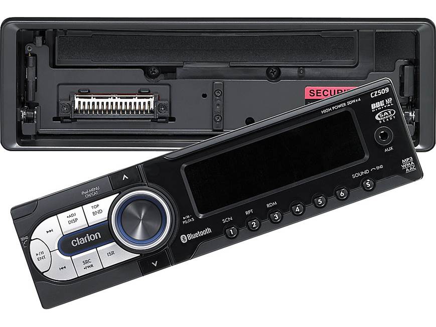 Clarion CZ509 CD receiver at Crutchfield