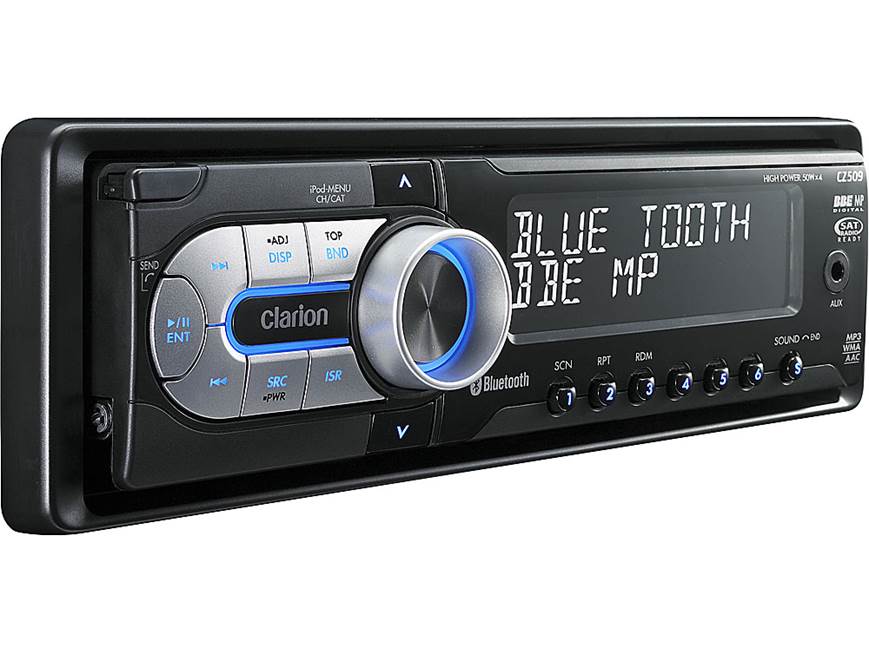 Clarion CZ509 CD receiver at Crutchfield