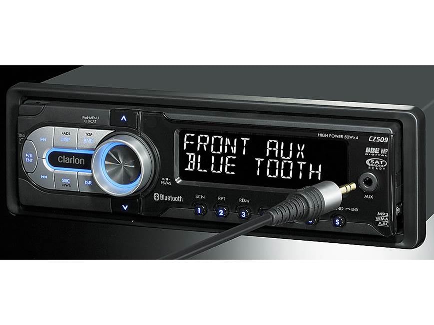 Clarion CZ509 CD receiver at Crutchfield