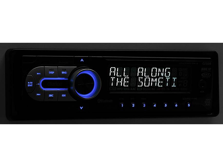 Clarion CZ509 CD receiver at Crutchfield
