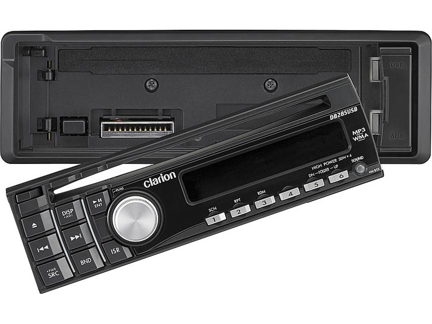 clarion製24V車用 Bluetooth/USB/AUX/チューナー2台 Clarion DB285USB CD receiver at Crutchfield