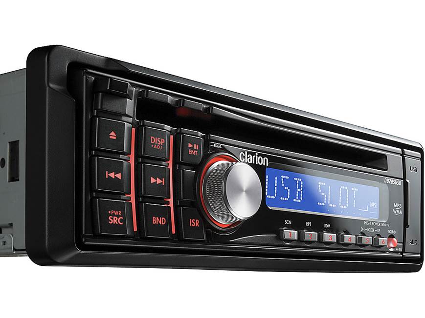 Clarion DB285USB CD receiver at Crutchfield